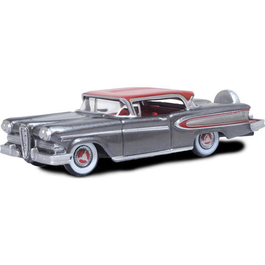1958 Edsel Citation-Silver/Red 1:87 Scale  by Oxford Diecast