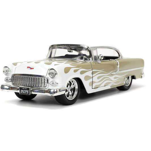 1955 Chevy Bel Air - BTM 1:24 Scale Diecast Model Car by Jada Toys