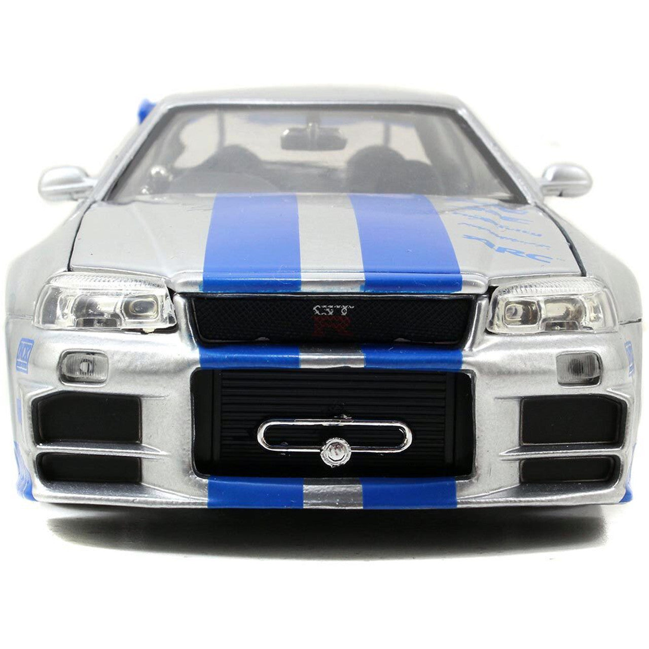 Fast & Furious Brian's Nissan Skyline GT-R (R34) 1:24 Scale Diecast Model Car by Jada Toys