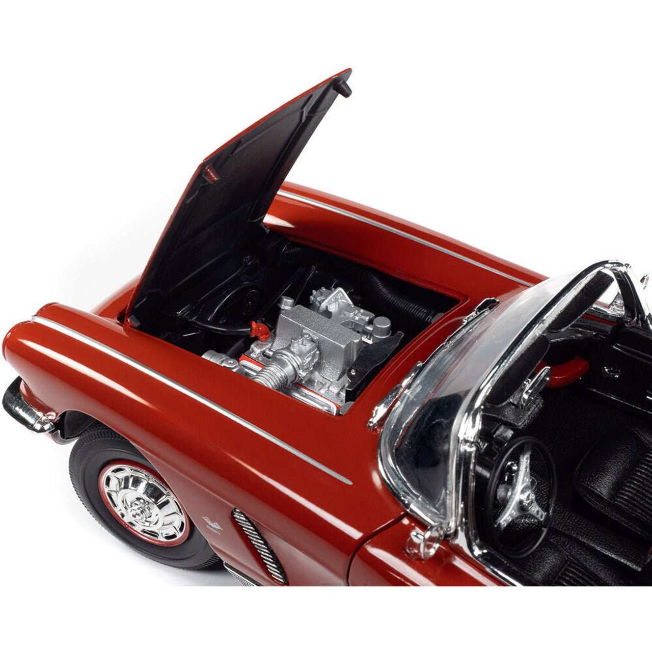 1962 Chevy Corvette Convertible Hemmings Muscle | Diecast Model Car 1:18 Scale Diecast Model Car by American Muscle - Ertl