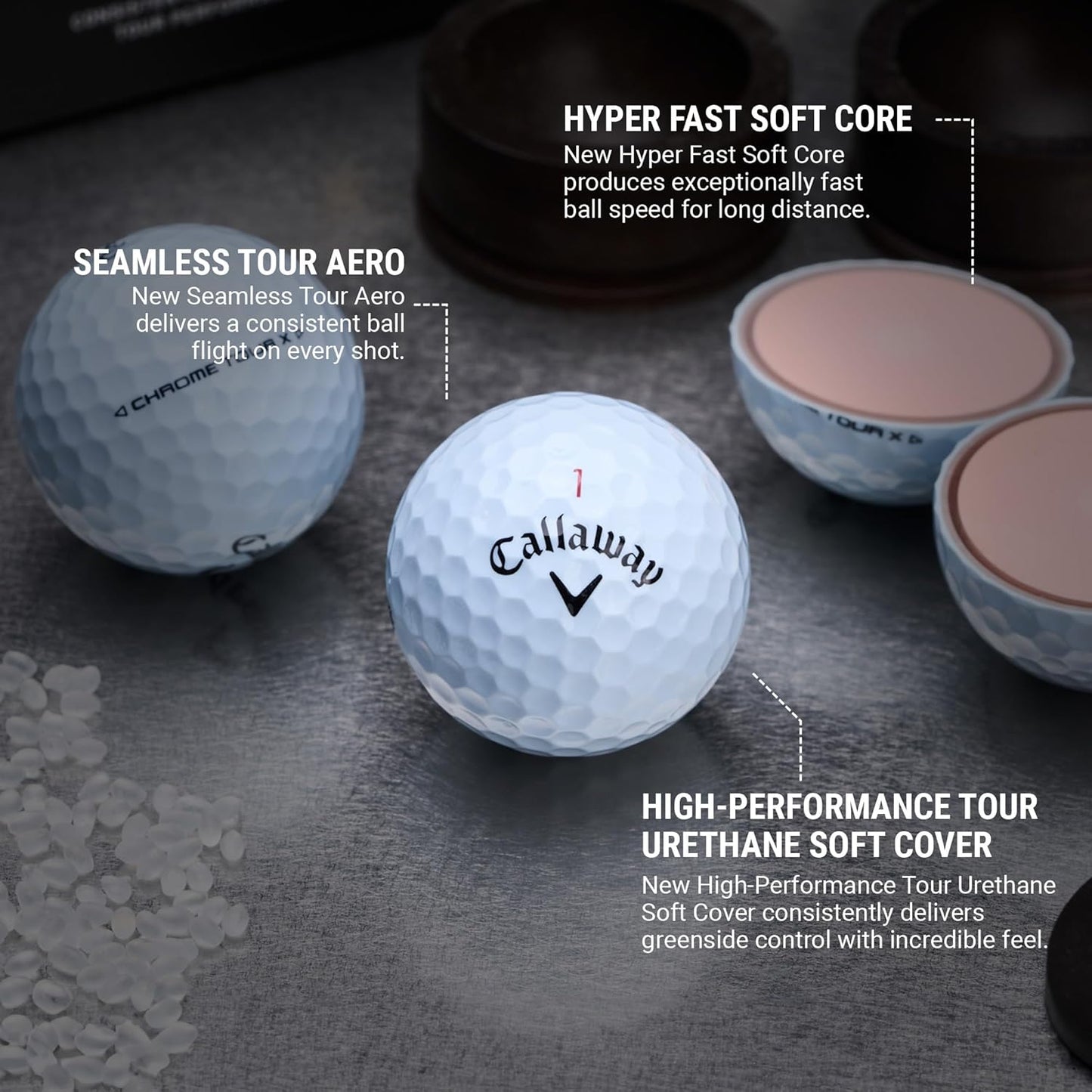 Golf Chrome Tour X Golf Balls