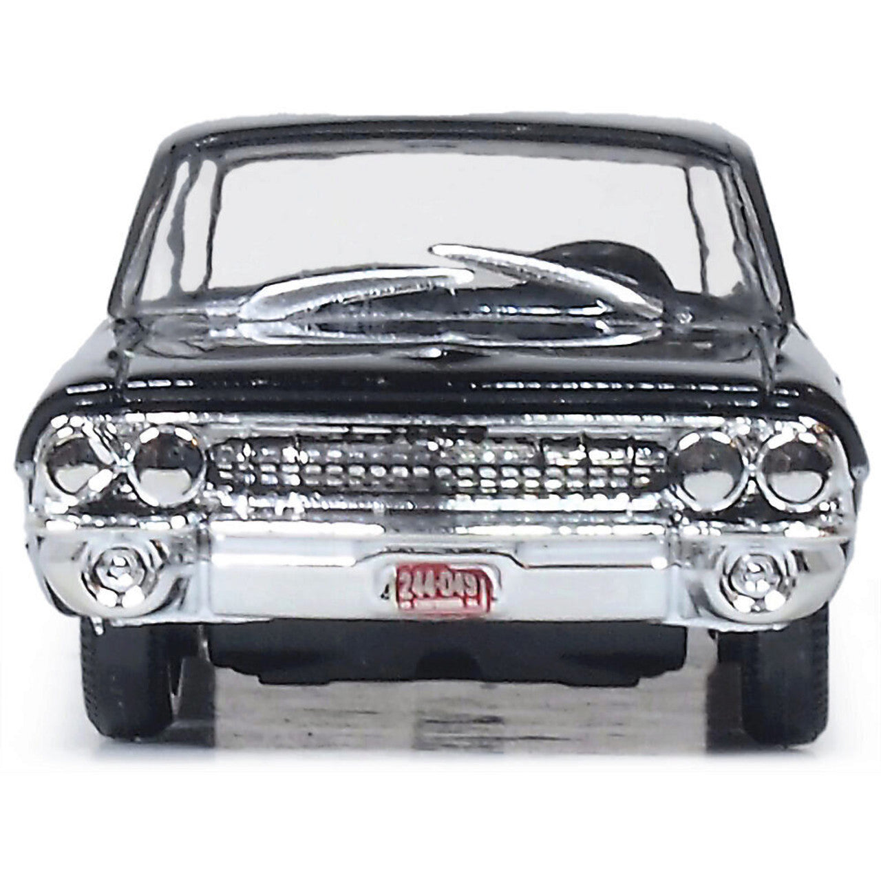 1961 Cadillac Sedan de Ville - Ebony 1:87 Scale Diecast Model Car by Oxford Diecast