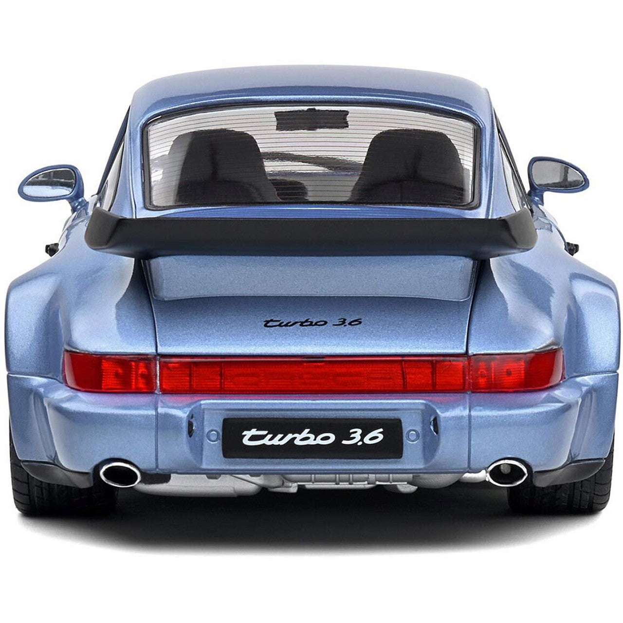 1990 Porsche 911 (964) Turbo - Blue 1:18 Scale Diecast Model Car by Solido