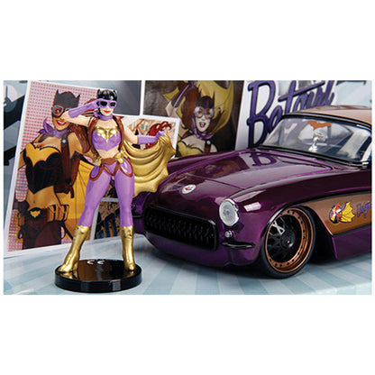 Batgirl 1957 Corvette Bombshell 1:24 Scale Diecast Model by Jada Toys