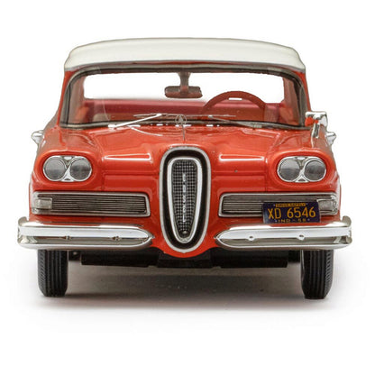 1958 Edsel Roundup 2-Door Station Wagon - Red 1:43 Scale Cast Resin Model Car by Esval Models