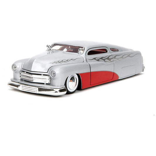 1951 Mercury Custom - Red 1:24 Scale Diecast Model Car by Jada Toys