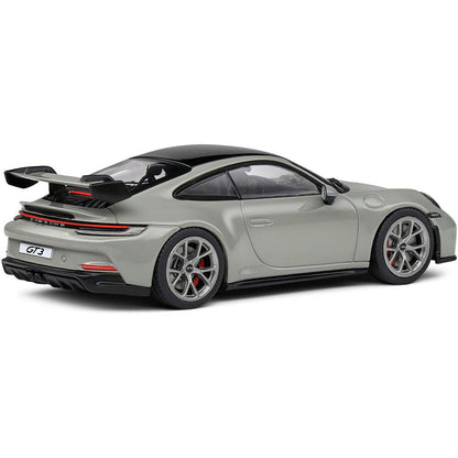 2021 Porsche 992 GT3 - Chalk Grey 1:43 Scale Diecast Model Car by Solido