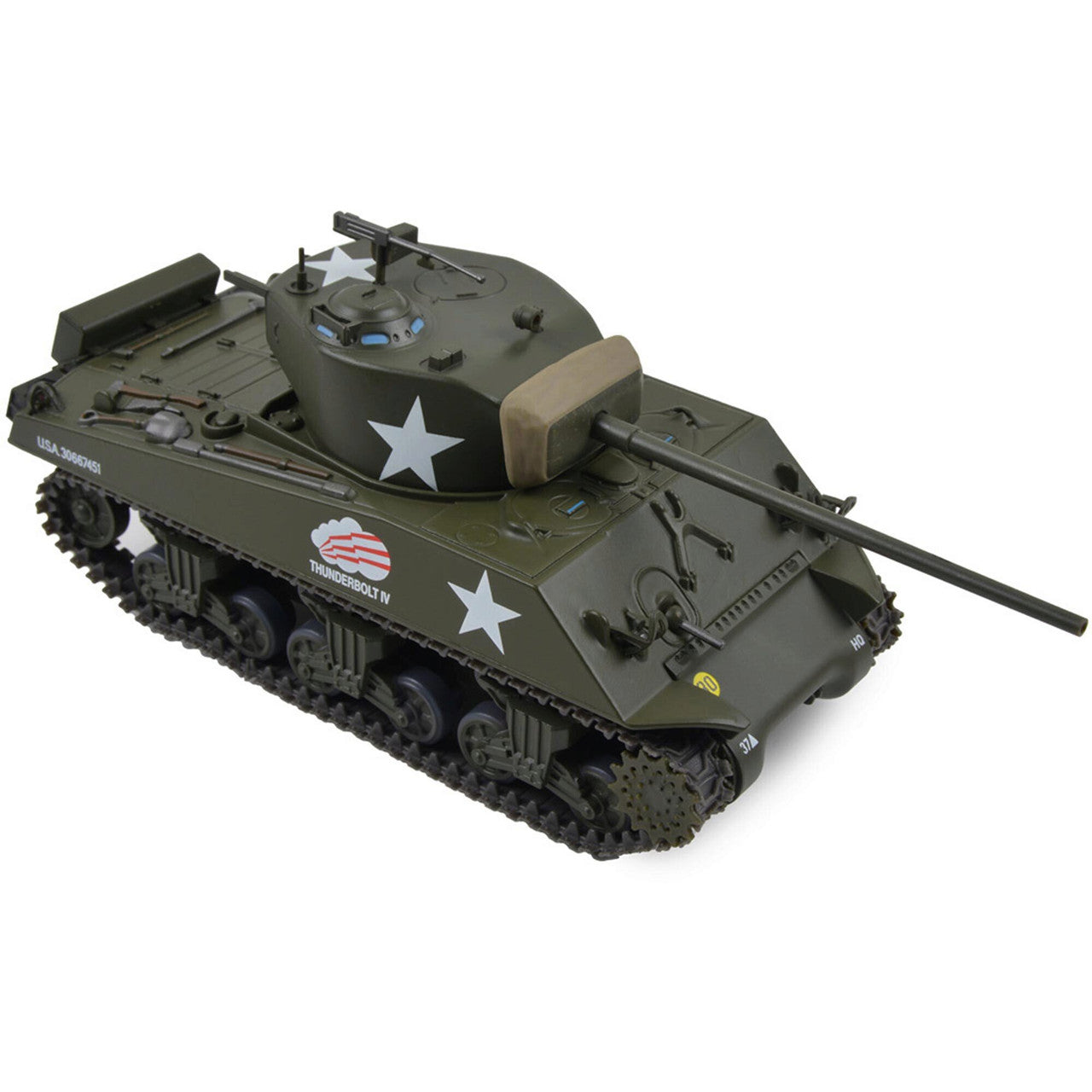 US M4A3 Sherman Medium Tank Creighton Abrams' | Diecast Model 1:43 Scale Diecast Model by Armored Fighting Vehicles of W