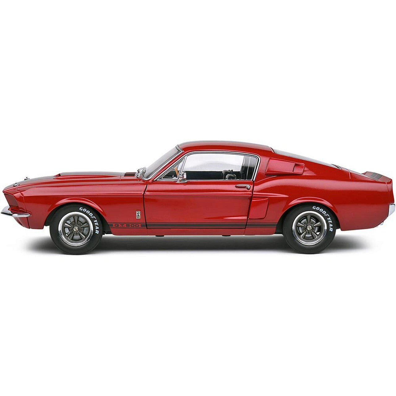 1967 Shelby G.T. 500 Red 1:18 Scale Diecast Model Car by Solido