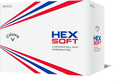 Hex Soft Golf Balls White