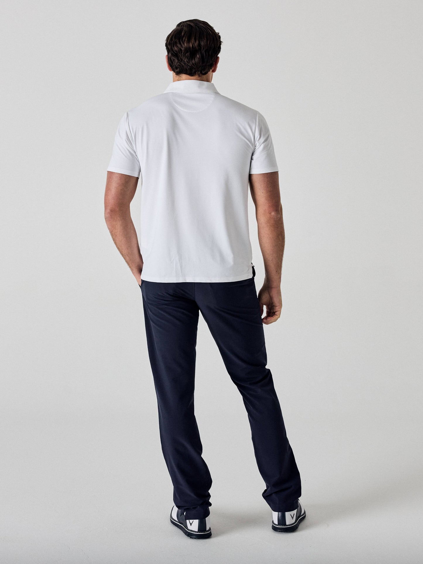 Legacy Collection™ Mens Triple Track Chest Block Golf Polo