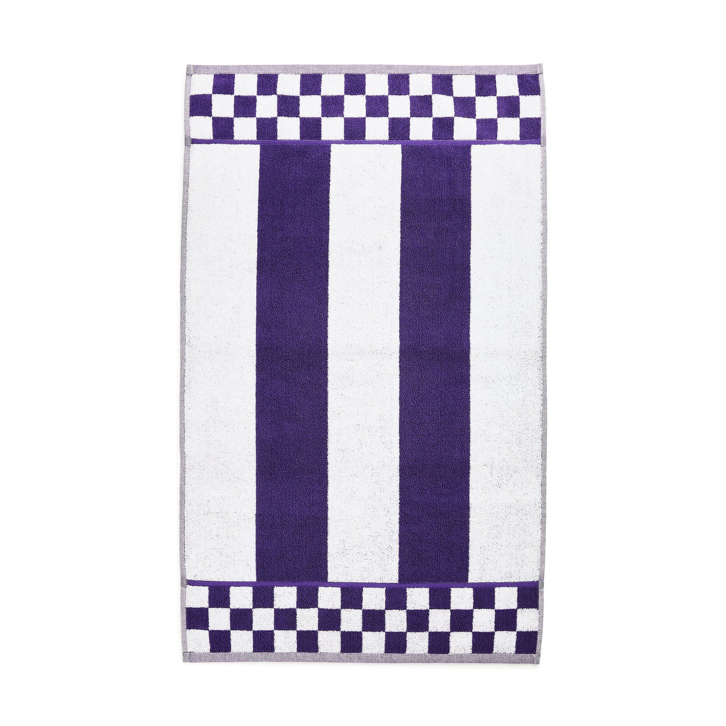 Plum Stripe Hand Towel
