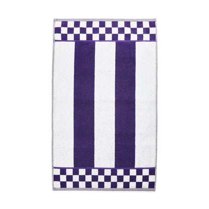 Plum Stripe Hand Towel