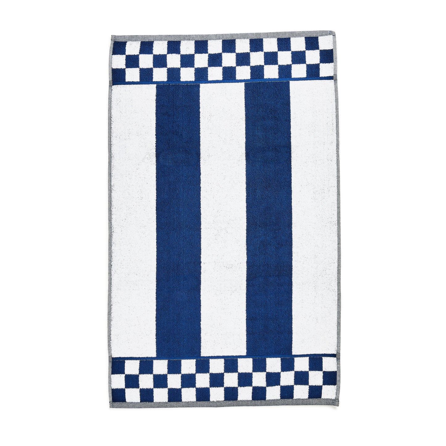 Navy Stripe Hand Towel
