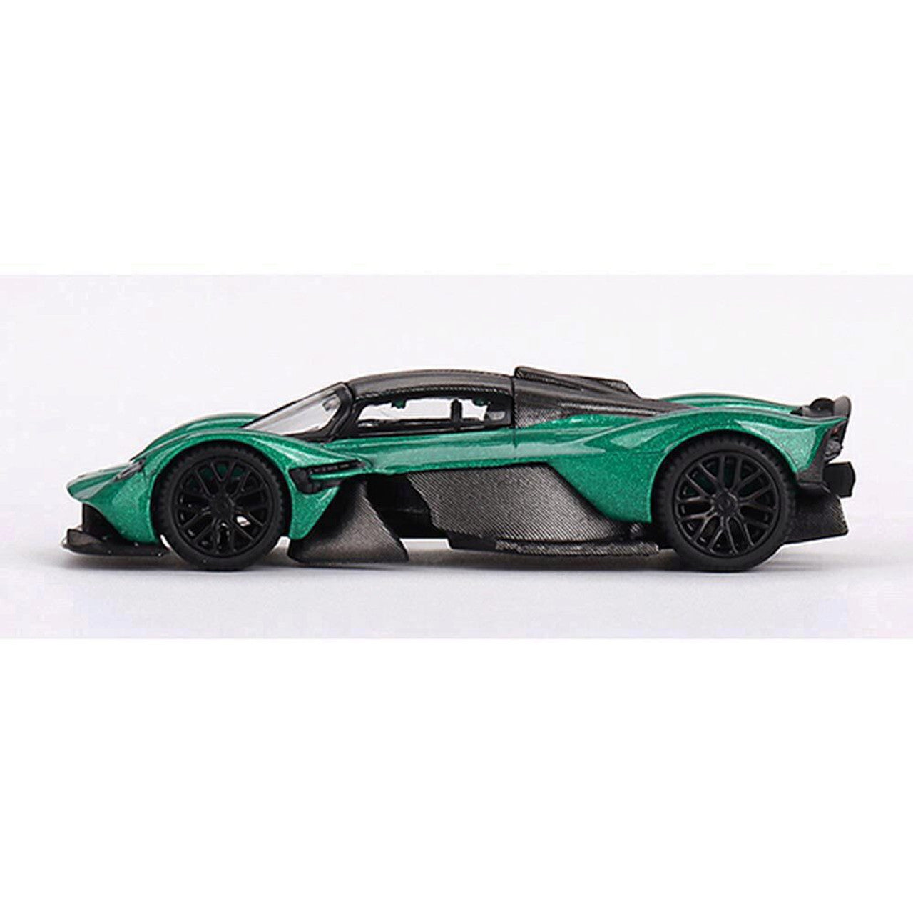 Aston Martin Valkyrie Aston Martin - Racing Green 1:64 Scale Diecast Model Car by Mini GT