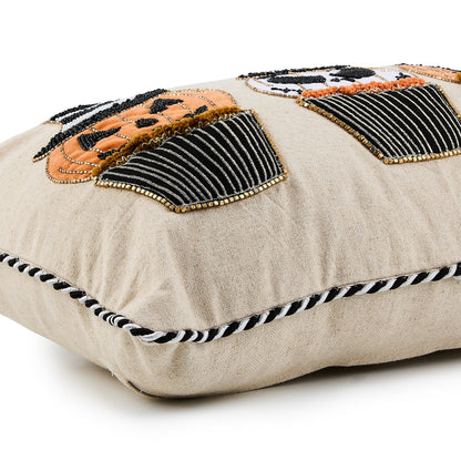 Jack O¡¯ Lantern Cupcake Lumbar Throw Pillow