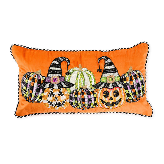 Jack O¡¯ Lantern in Hat Lumbar Throw Pillow