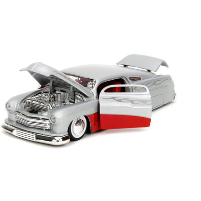 1951 Mercury Custom - Red 1:24 Scale Diecast Model Car by Jada Toys