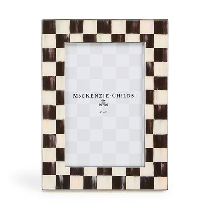 Courtly Check Silver Plated 4¡å x 6¡å Frame