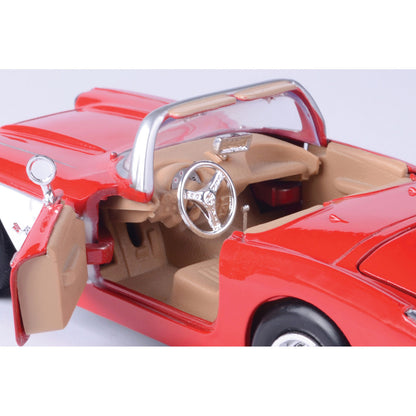 1959 Corvette - Red 1:24 Scale Diecast Model Car by Motormax