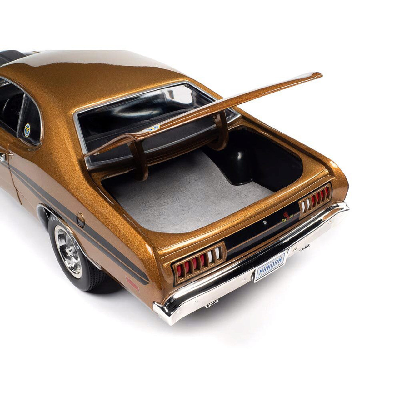 1972 Dodge Demon GSS (Mr. Norms) - GY8 Gold Metallic 1:18 Scale Diecast Model Car by American Muscle - Ertl