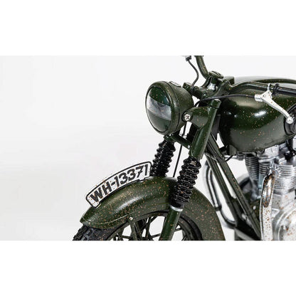 TRIUMPH TR6 TROPHY - Weathered - The Great Escape 1:12 Scale Diecast Model Motorcycle by Corgi