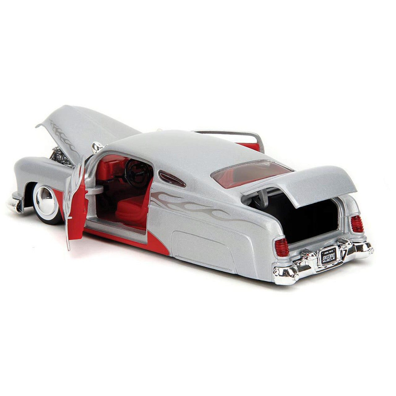 1951 Mercury Custom - Red 1:24 Scale Diecast Model Car by Jada Toys
