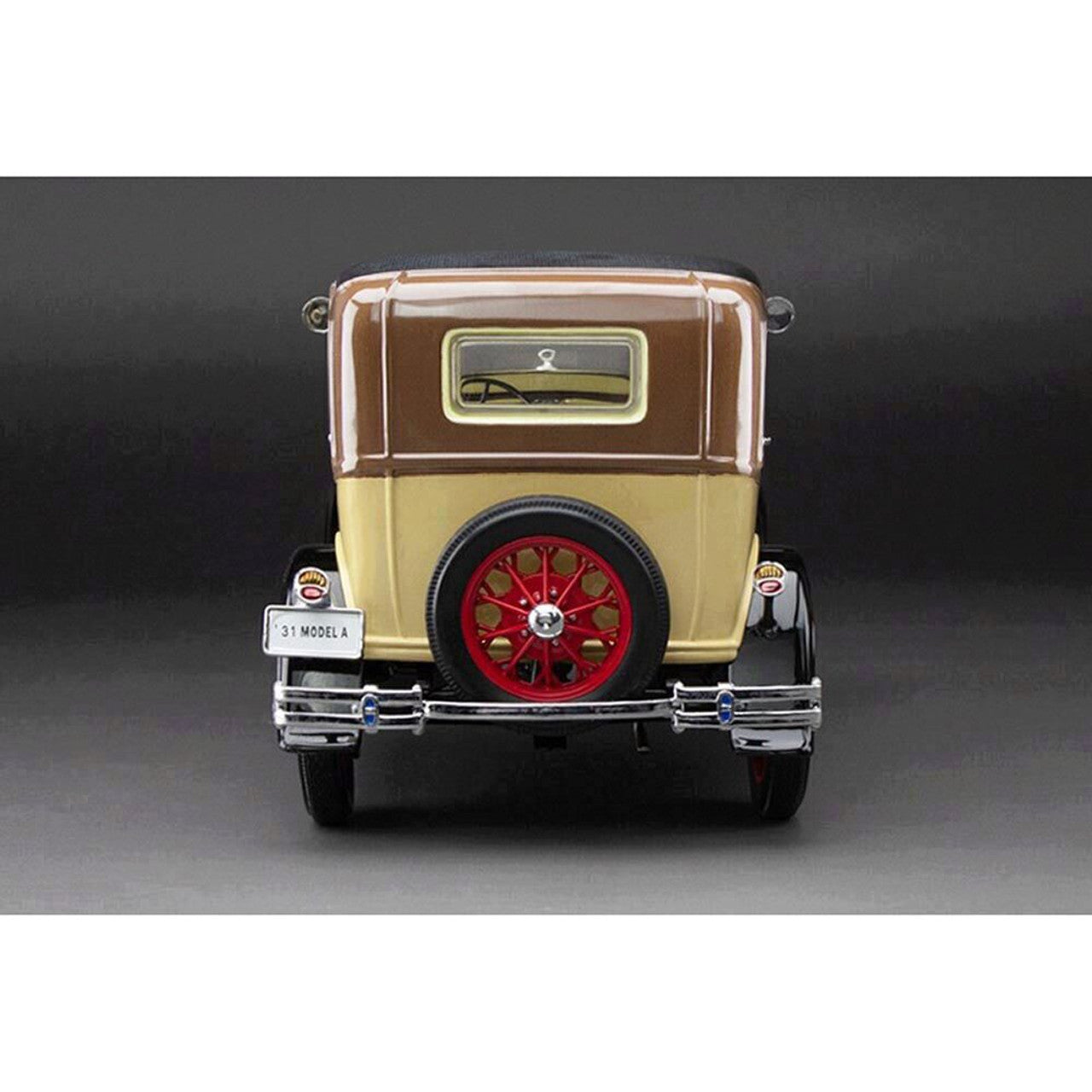 1931 Ford Model A Tudor - Bronson Yellow 1:18 Scale Diecast Model Car by Sunstar