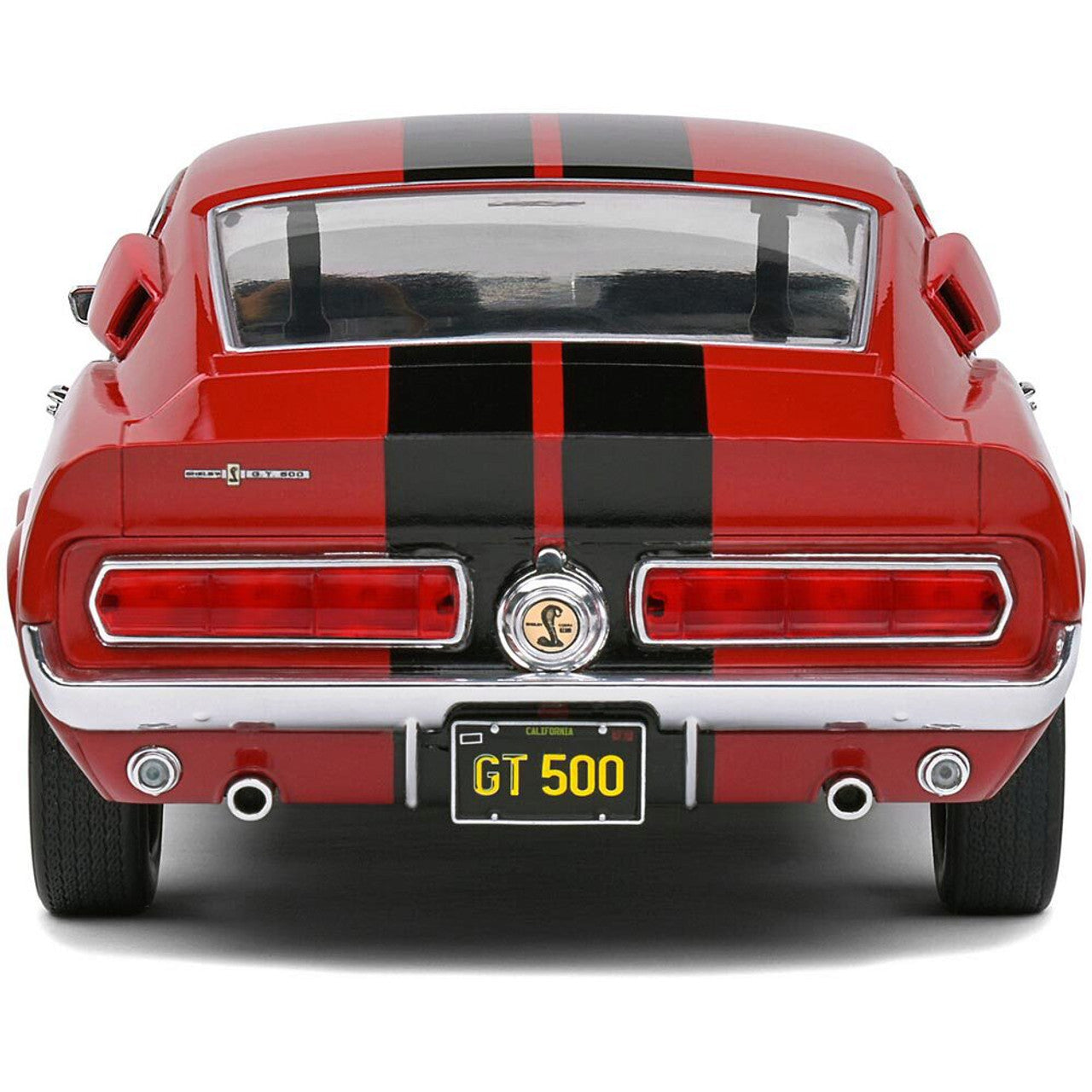 1967 Shelby G.T. 500 Red 1:18 Scale Diecast Model Car by Solido
