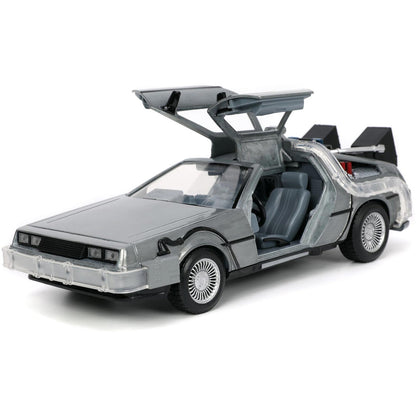 Back to the Future Part 1 DeLorean Time Machine 1:24 Scale Diecast Model Car by Jada Toys
