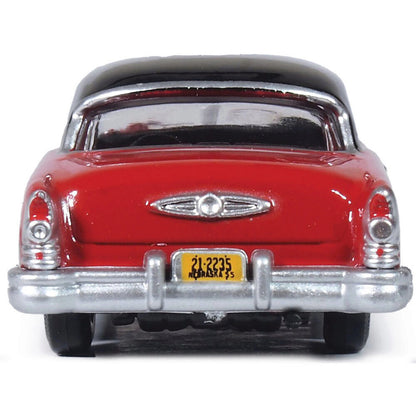 1955 Buick Century - Black / Cherokee Red 1:87 Scale Diecast Model Car by Oxford Diecast