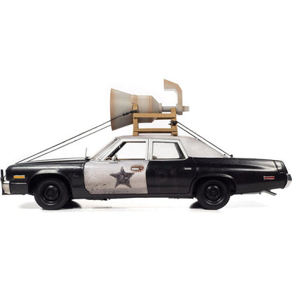 Blues Brothers 1974 Dodge Monaco Police Pursuit with Jake & Elwood Figures 1:18 Scale Diecast Model Car by Auto World