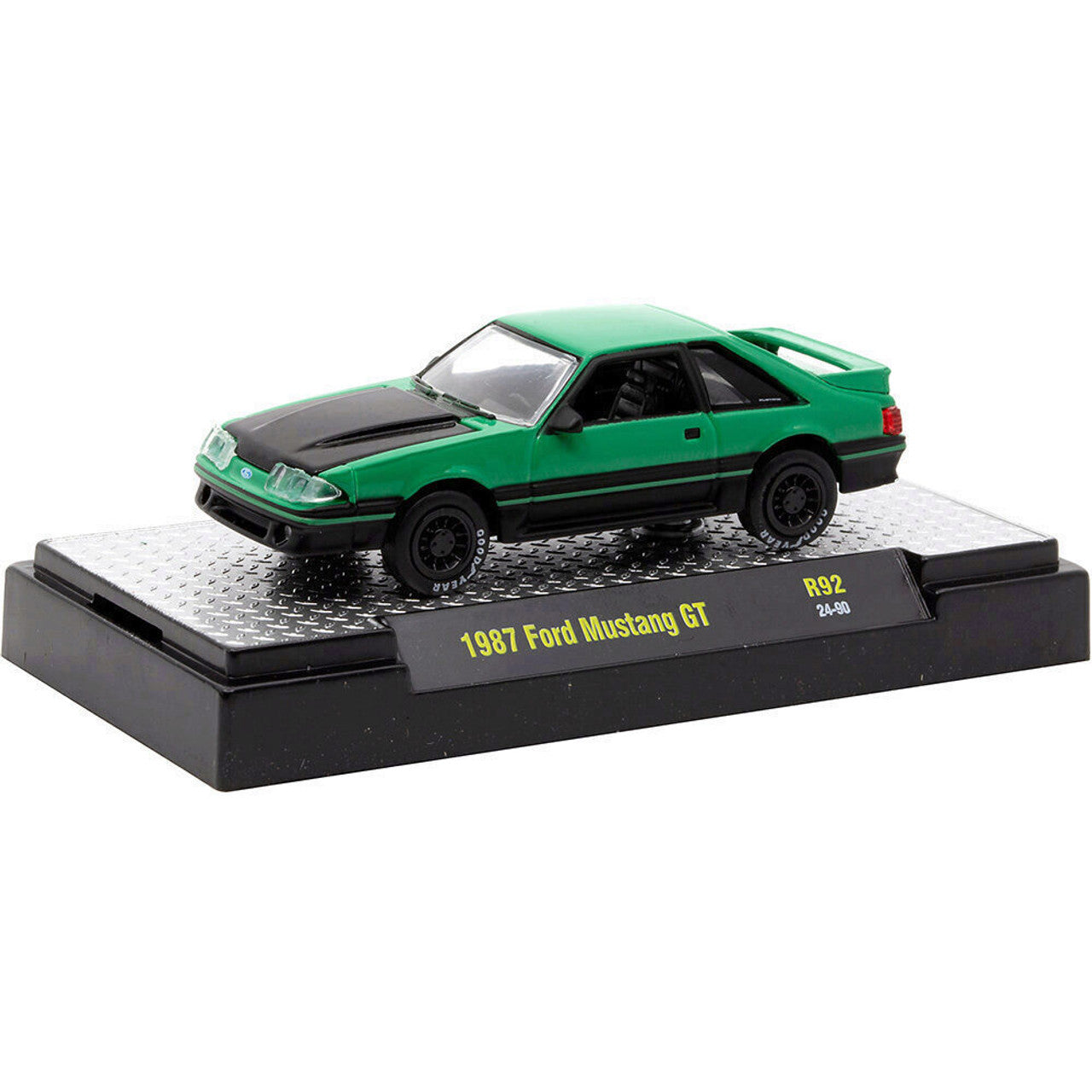 1987 Ford Mustang GT - Green 1:64 Scale  by M2 Machines