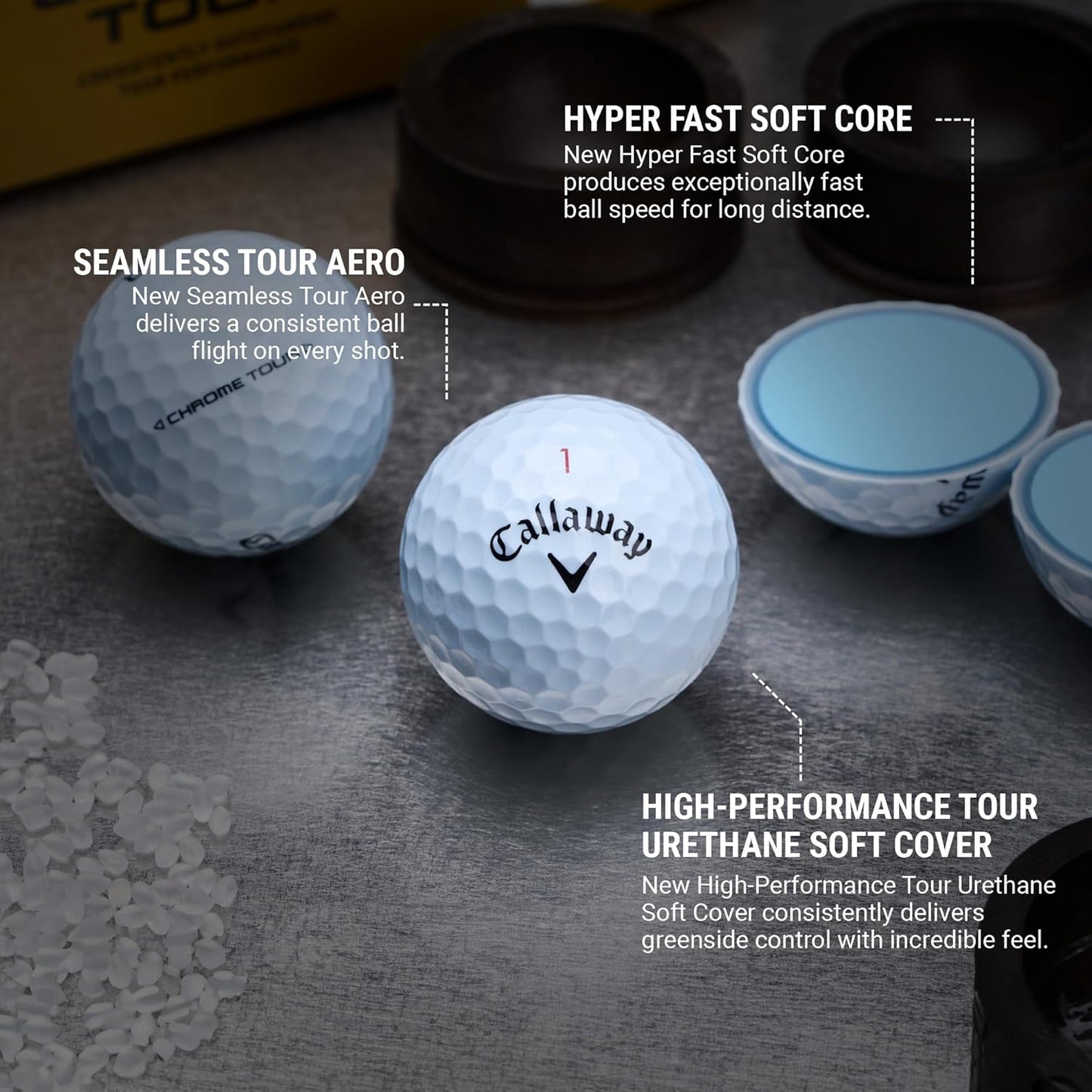 Golf Chrome Tour Golf Balls