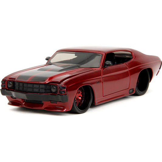 1971 Chevy Chevelle SS - Red - Pink Slips 1:24 Scale Diecast Model Car by Jada Toys