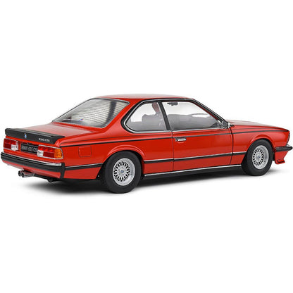 1984 BMW 635 CSI (E24) Red 1:18 Scale Diecast Model Car by Solido