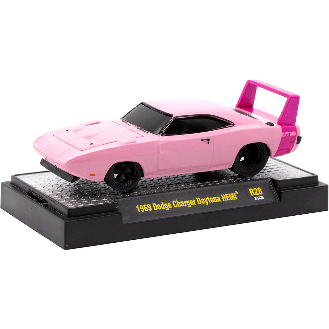 1969 Dodge Charger Daytona HEMI - Panther Pink 1:64 Scale  by M2 Machines