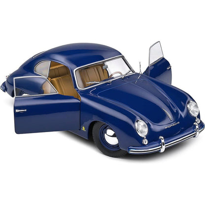 1953 Porsche 356 Pré-A - Blue 1:18 Scale Diecast Model Car by Solido