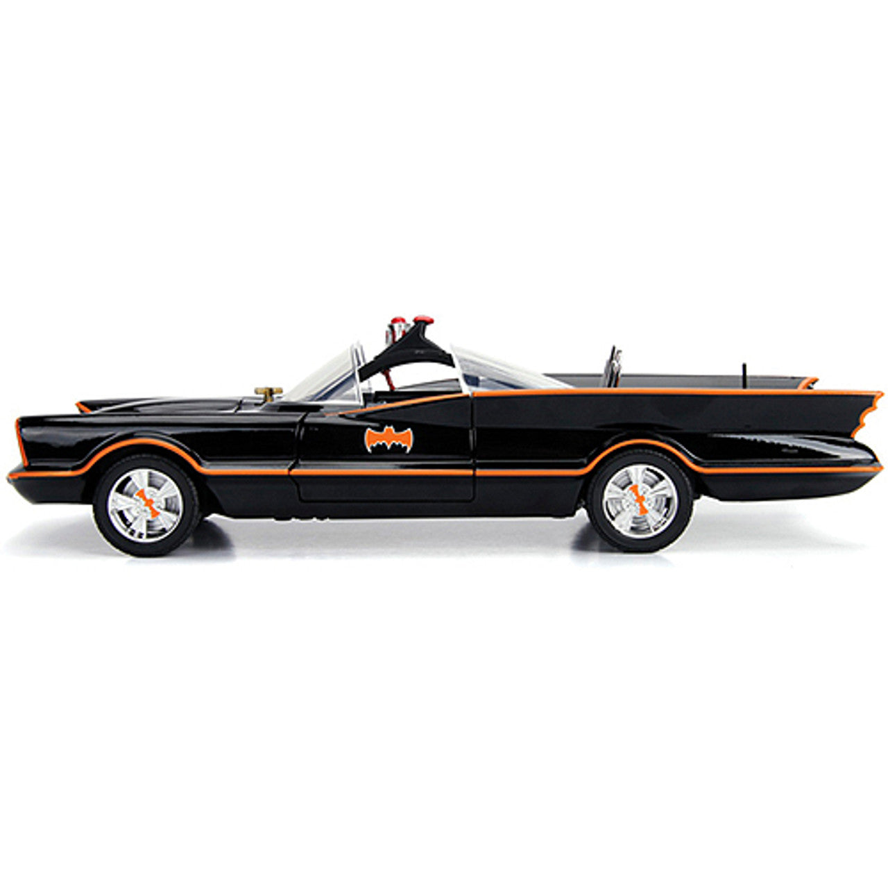 Batman & Robin 1966 TV Batmobile 1:18 Scale Diecast Model by Jada Toys