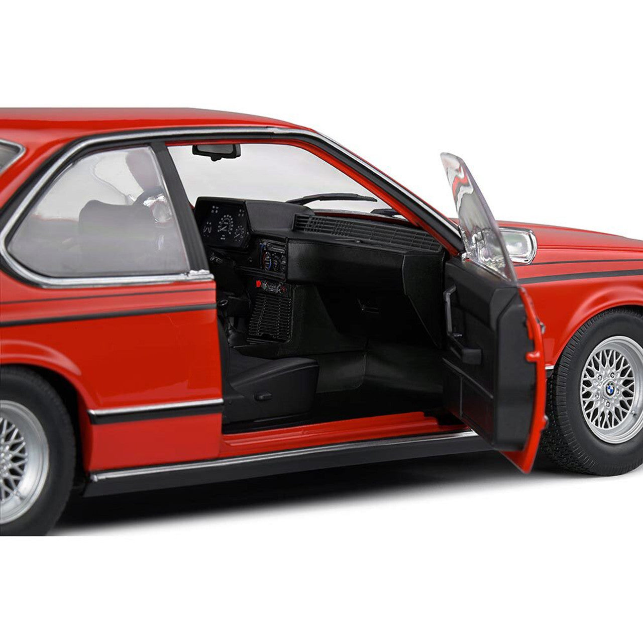 1984 BMW 635 CSI (E24) Red 1:18 Scale Diecast Model Car by Solido