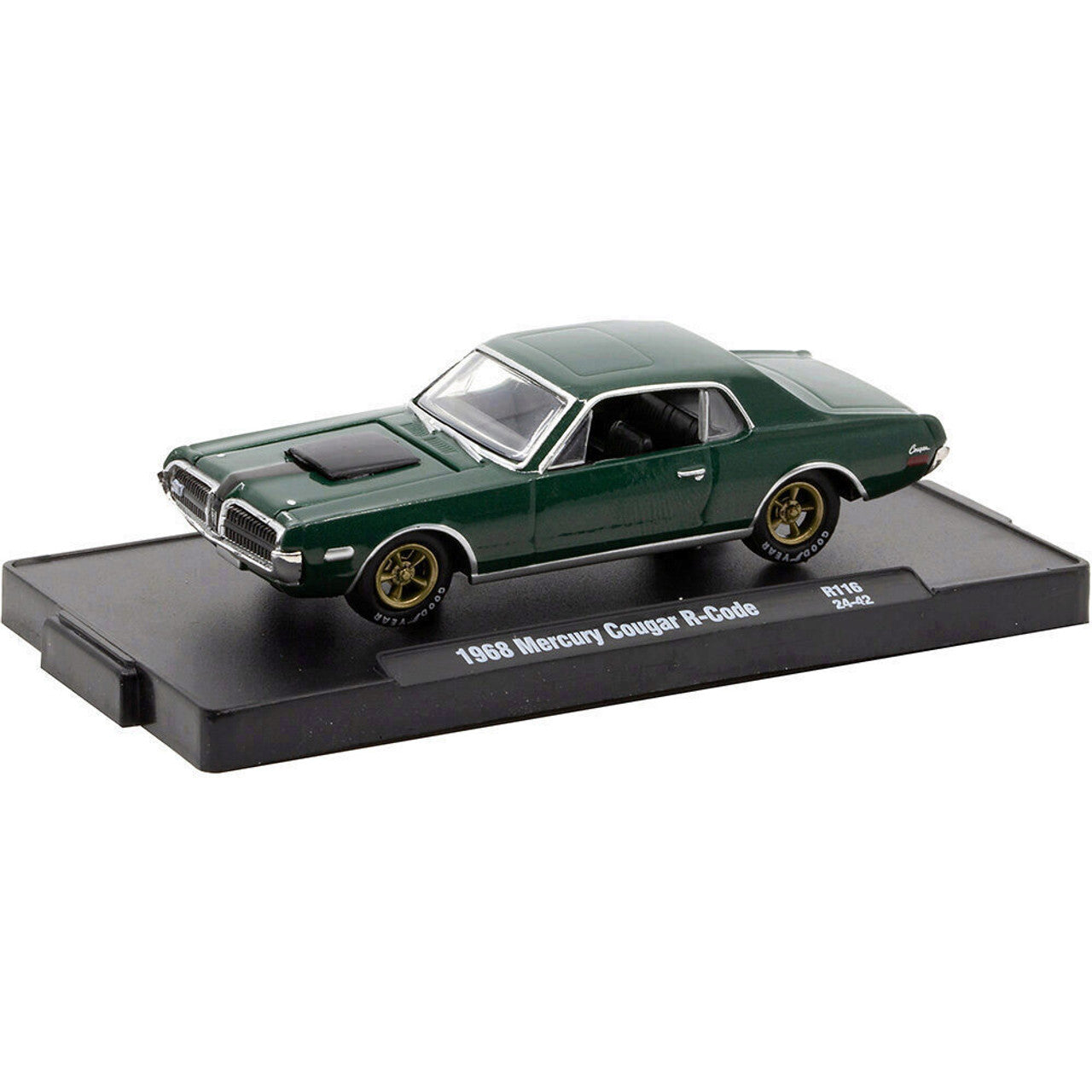 1968 Mercury Cougar - Green 1:64 Scale  by M2 Machines