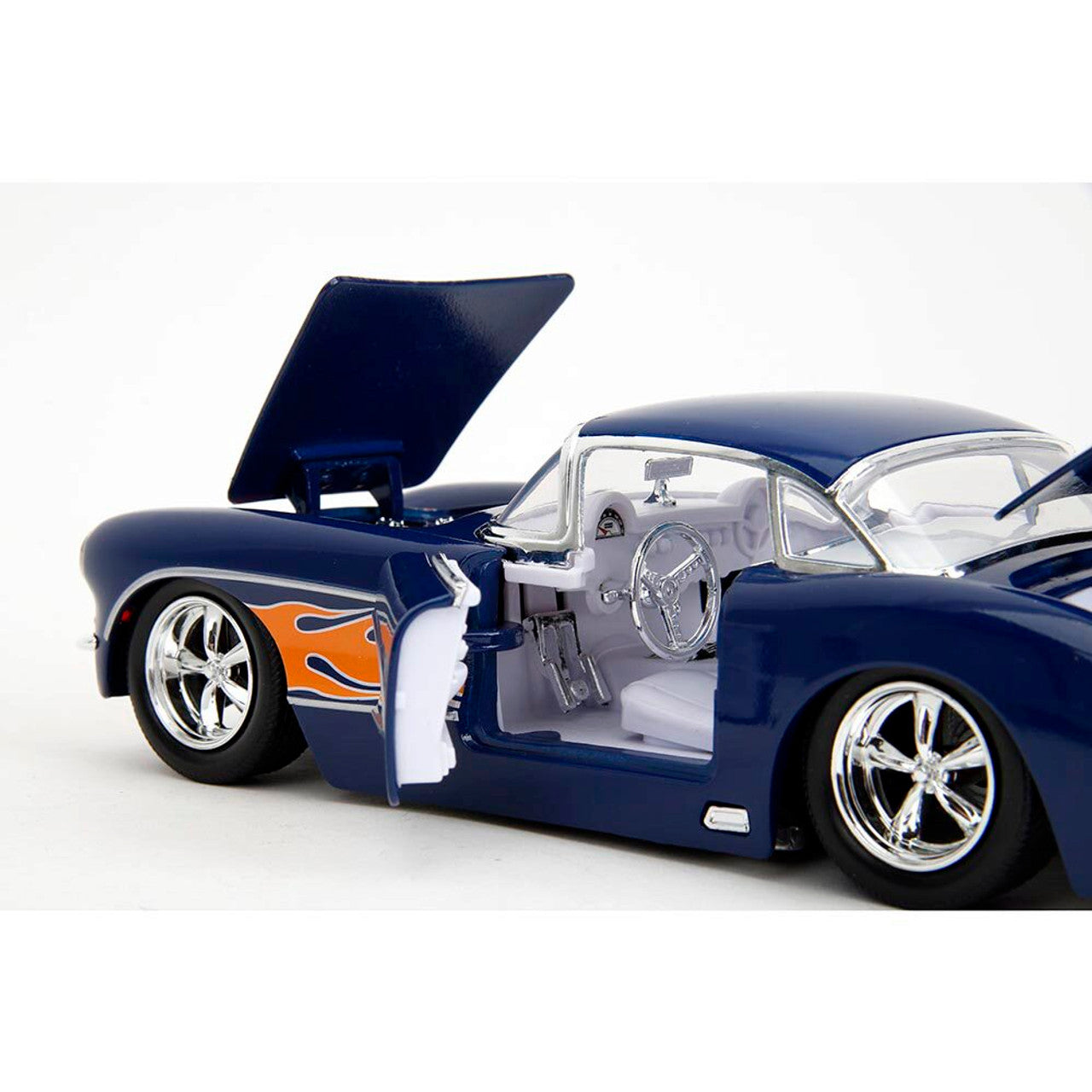 1957 Chevy Corvette 1:24 Scale Diecast Model Car by Jada Toys