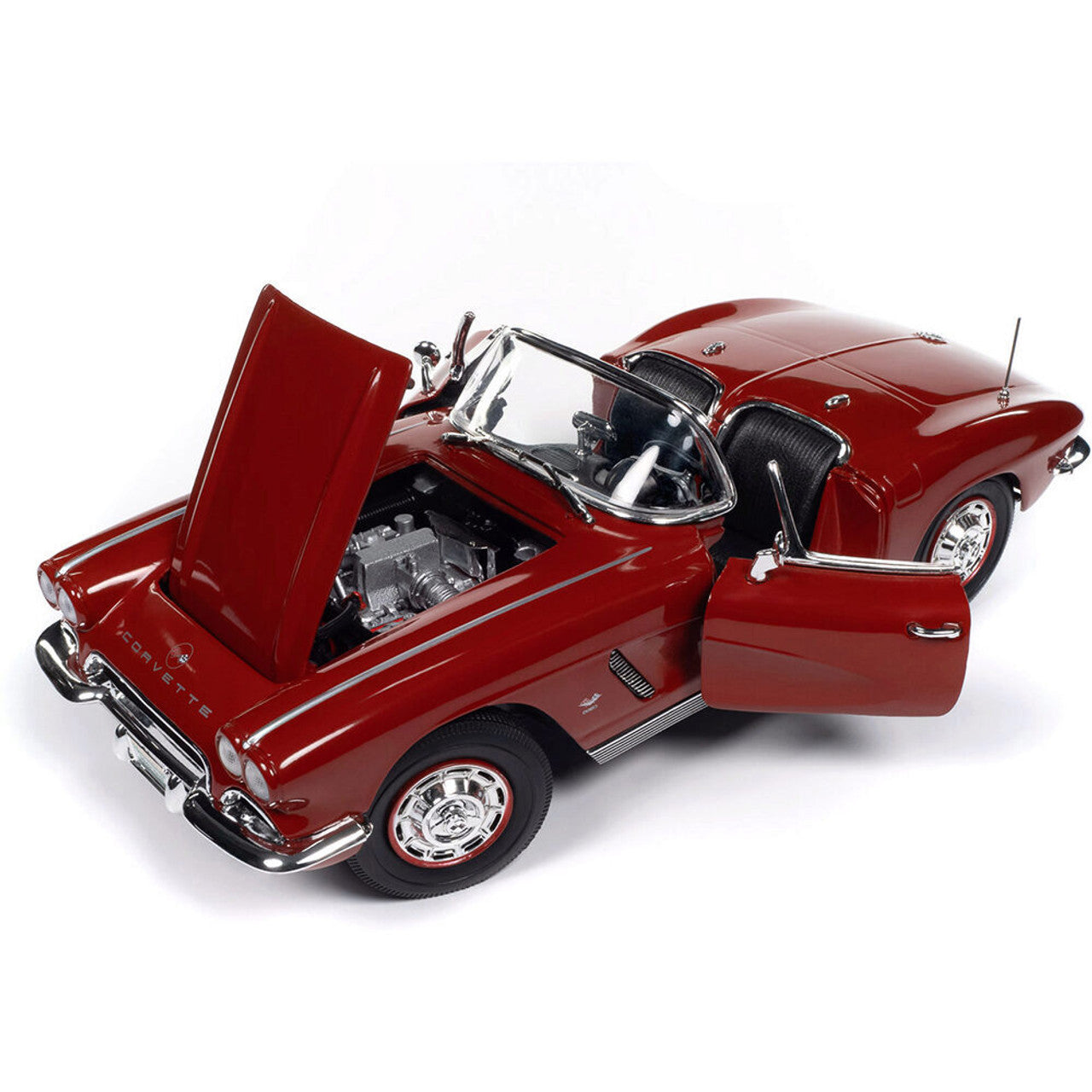 1962 Chevy Corvette Convertible Hemmings Muscle | Diecast Model Car 1:18 Scale Diecast Model Car by American Muscle - Ertl