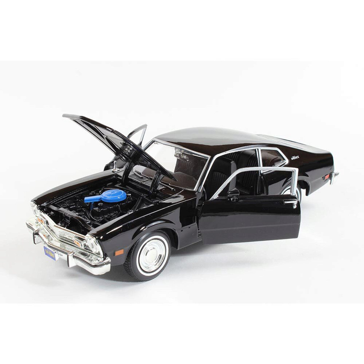 Forgotten Classics - Ford Maverick - Black 1:24 Scale Diecast Model Car by Motormax