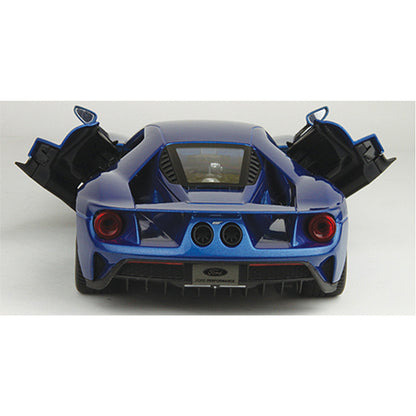 2017 Ford GT - blue 1:18 Scale Diecast Model by Maisto