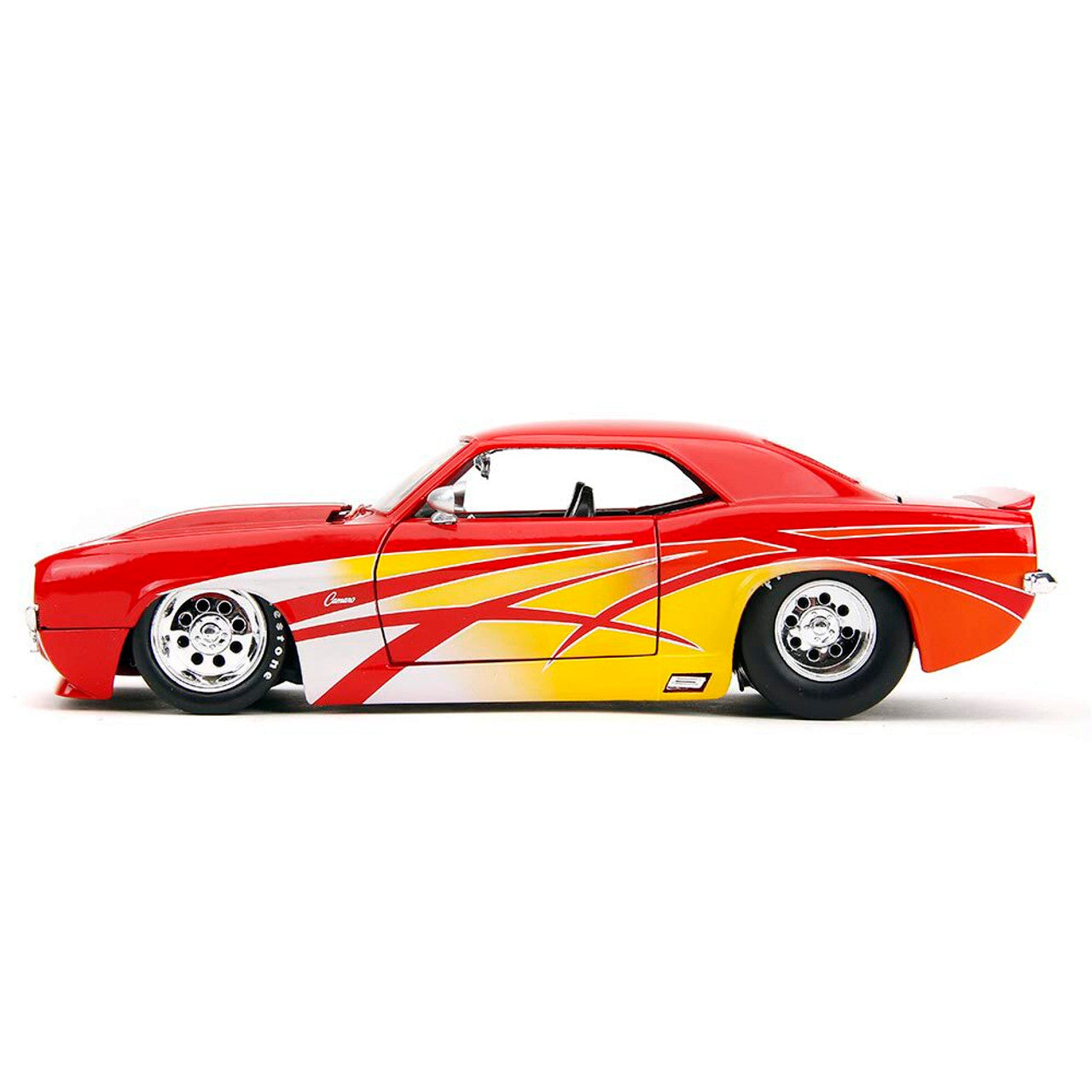 1969 Chevy Camaro - Red 1:24 Scale Diecast Model Car by Jada Toys