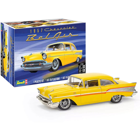 1957 Chevy Bel Air 2-N-1 Model Kit 1:25 Scale  by Revell