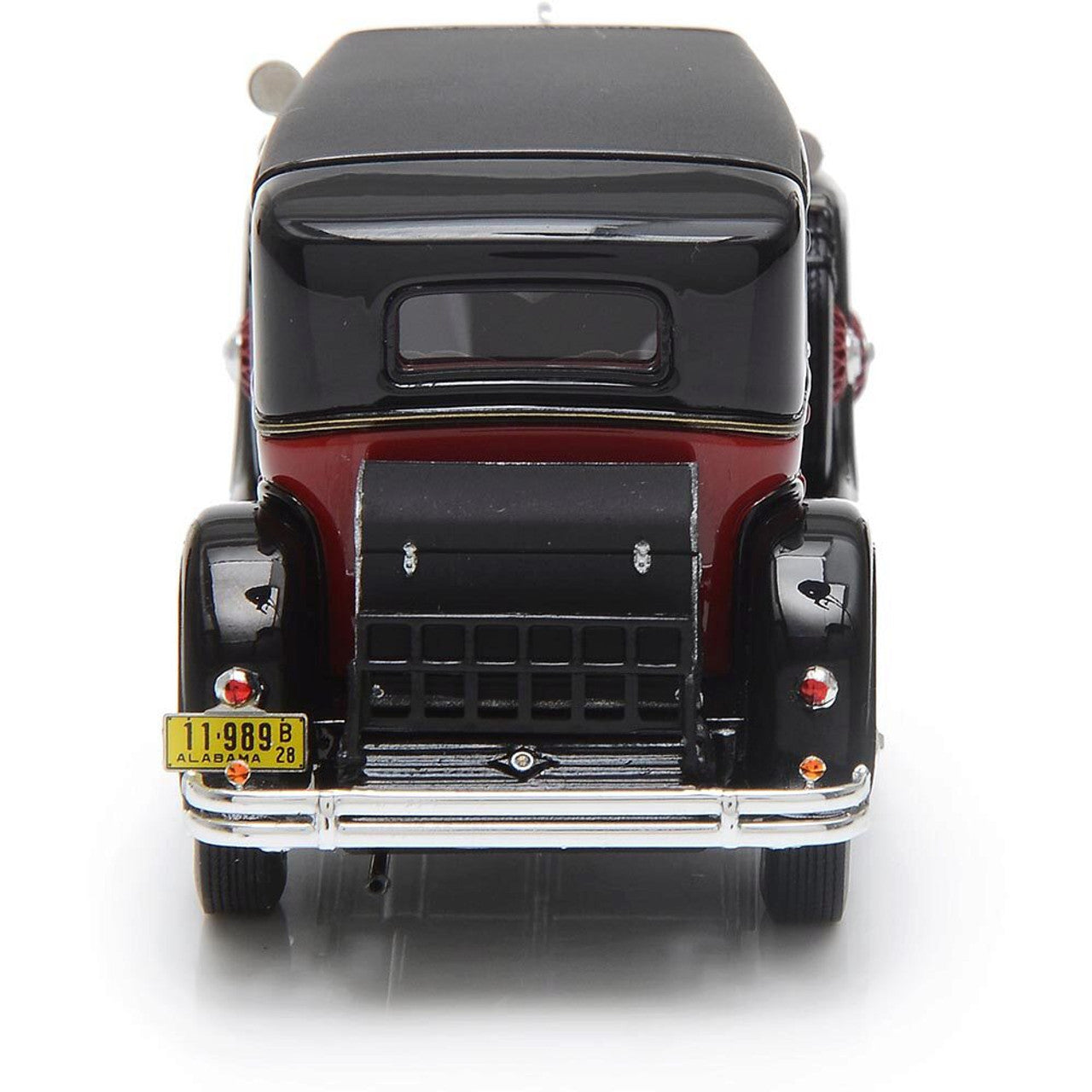 1928 Cadillac 341A Town Sedan Burgundy 1:43 Scale Cast Resin Model Car by Esval Models