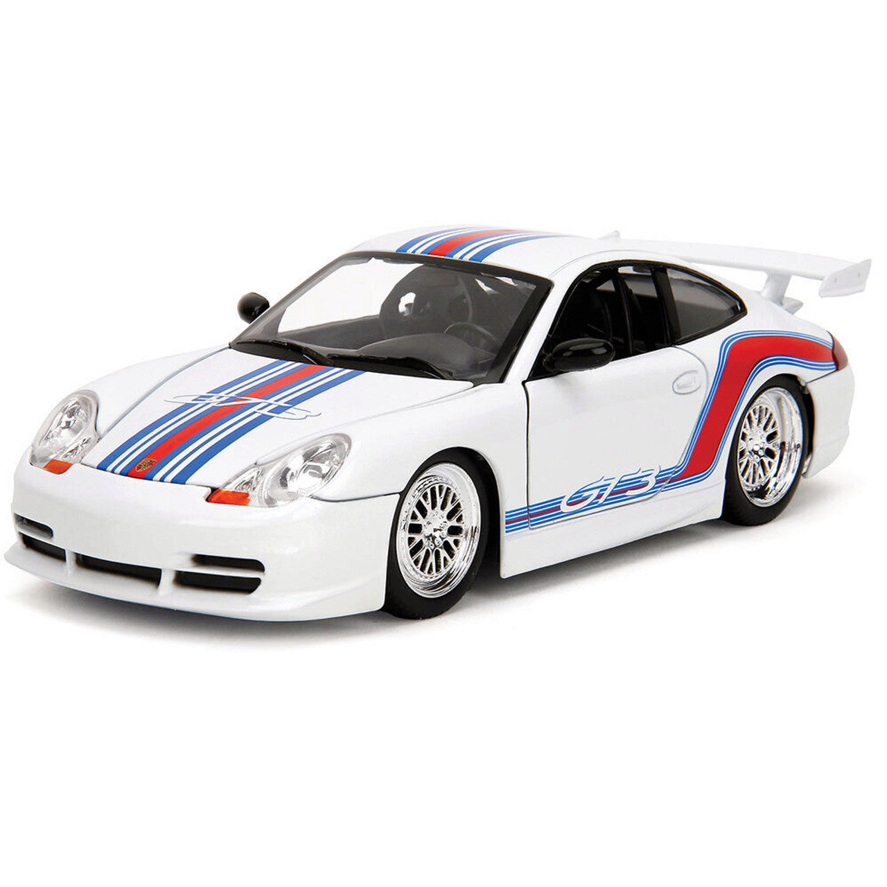 2006 Porsche 911 GT3 RS (996.1) 1:24 Scale Diecast Model Car by Jada Toys