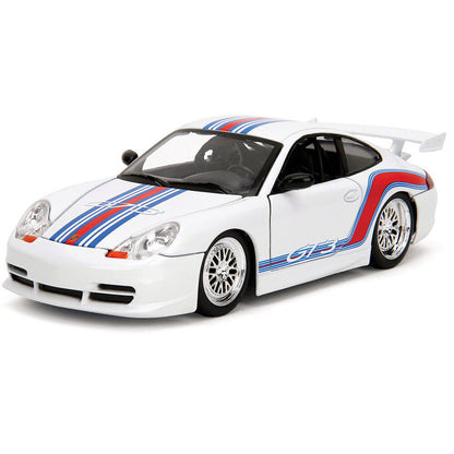 2006 Porsche 911 GT3 RS (996.1) 1:24 Scale Diecast Model Car by Jada Toys